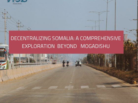 DECENTRALIZING SOMALIA: A COMPREHENSIVE EXPLORATION BEYOND MOGADISHU”