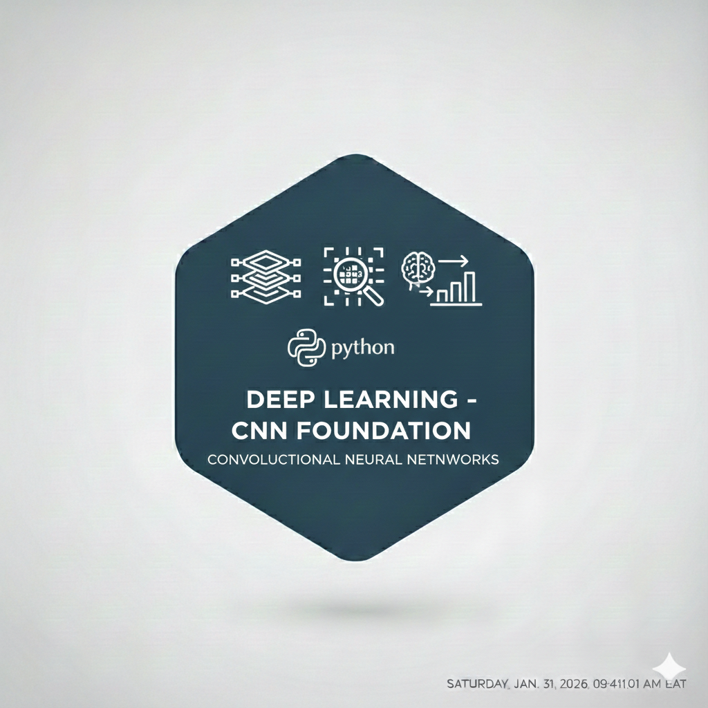Deep Learning – CNN Foundation